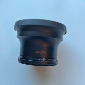 58mm 043X. Wide Angle Lens, Camera Macro Lens With Detachable Macro Lense